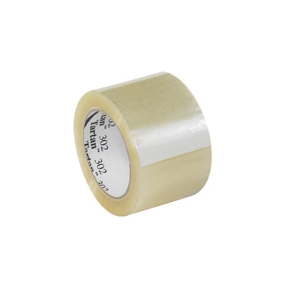 3M 3'' x 110 yds. Clear 3M 302 Carton Sealing Tape, 6PK T9053026PK - main